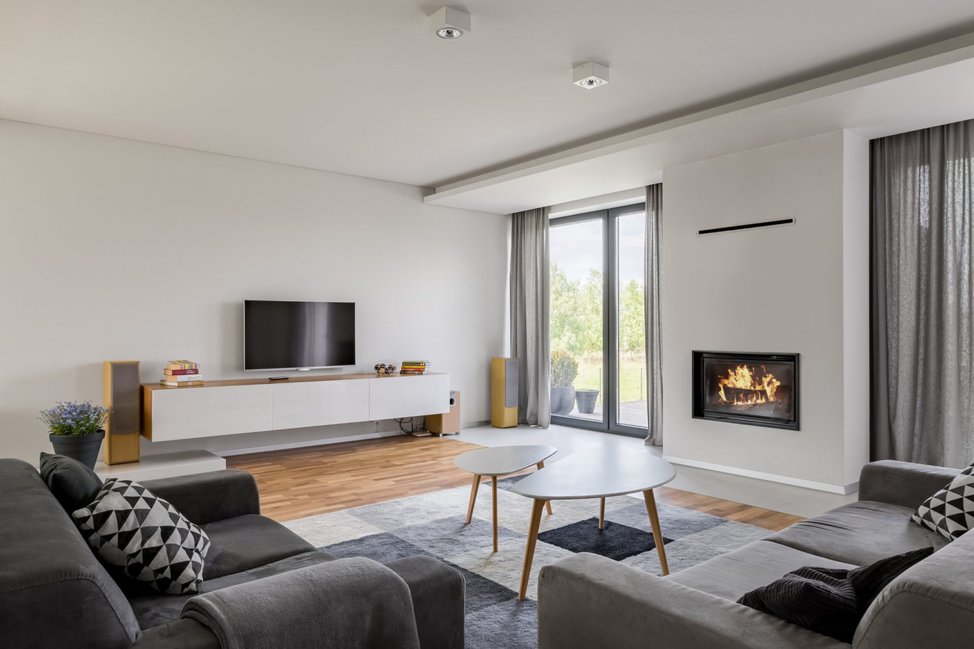 Living space interior