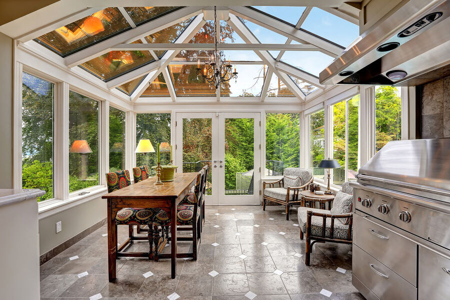 Exteriors & Sunroom detail
